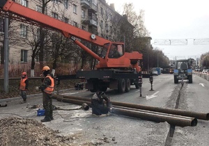 Реконструкция тепловой сети Октябрьский пр-т 2020 г 