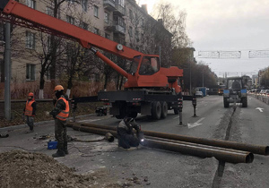 Реконструкция тепловой сети Октябрьский пр-т 2020 г 